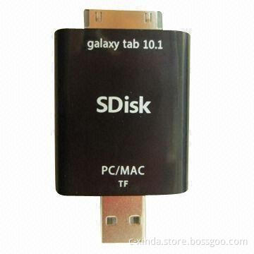 USB Hub Card Reader Combo for Samsung Galaxy Tab 10, Supports T-Flash and MicroSD Card